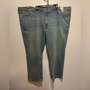 541™ ATHLETIC TAPER FIT MEN'S JEANS (BIG & TALL) sz 44 x 30  light wash